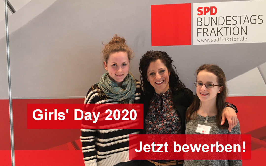 Der Girls‘ Day 2020 im Deutschen Bundestag – Mehr Mädchen in die Parlamente!
